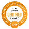 CDR Global Certified Logo for the Gold Level