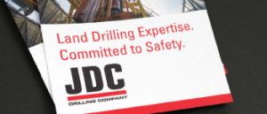 Hester Designs creates beautifully printed flyers for JDC drilling