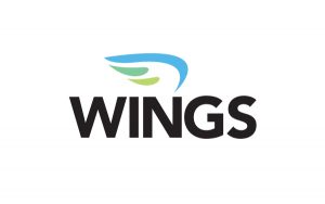 Wings Community logo designed by Hester Designs