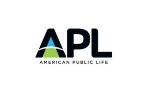 APL American Public Life logo design by Hester Designs