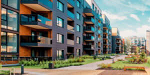 Beautiful property development built.