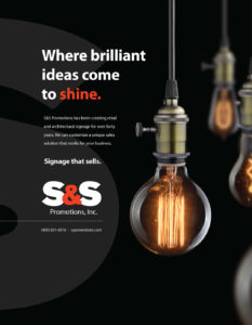 S&S advertisement design for the Addy Awards by Hester Designs