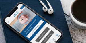 The TFCU website on a mobile phone looks great.