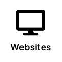 website icon of desktop monitor