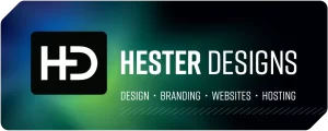 Hester Designs creates professional design, branding, websites and more.